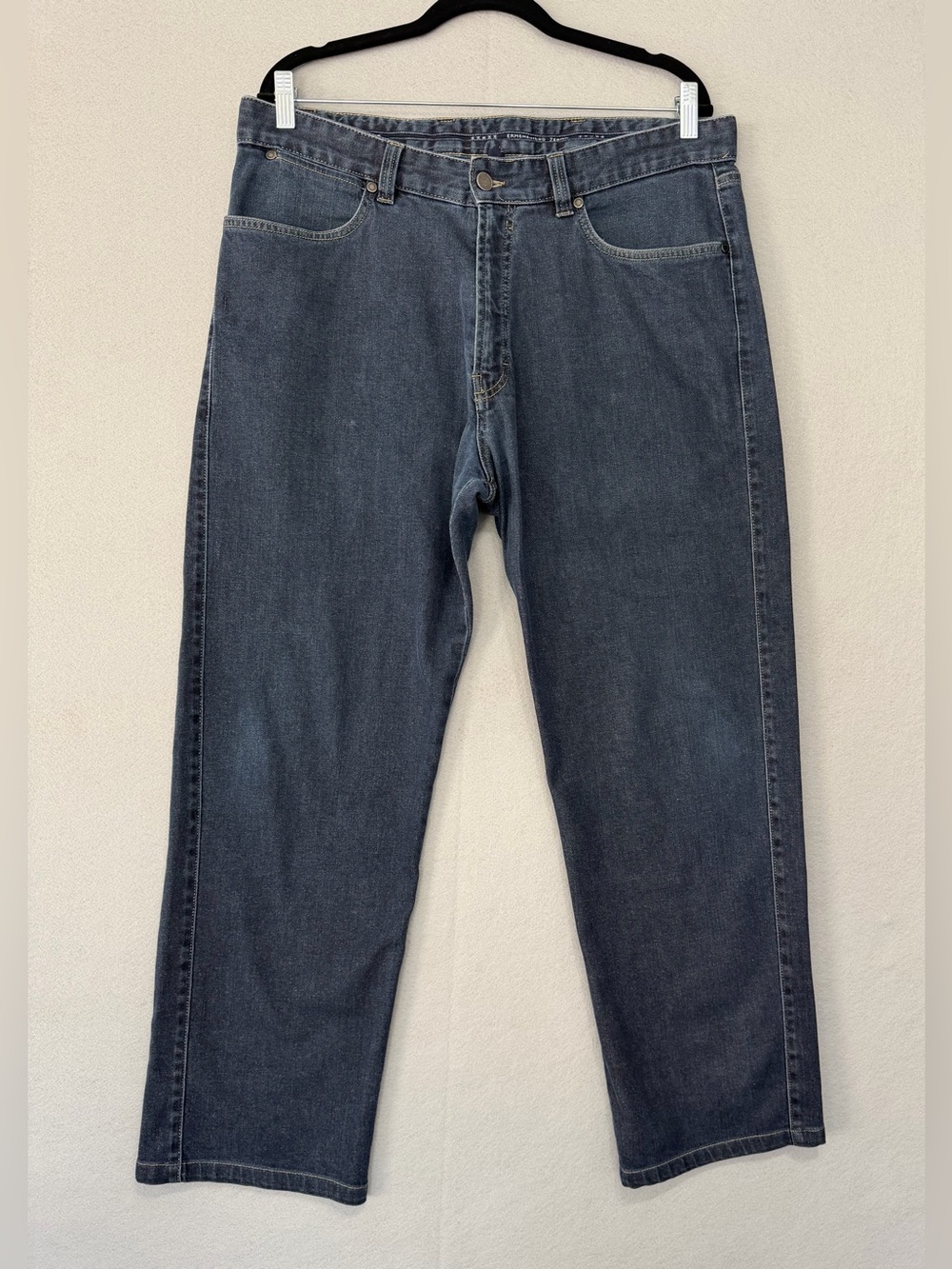 Ermenegildo Zegna Straight Leg Jeans Men’s Size 36 Blue Dark Wash Cotton